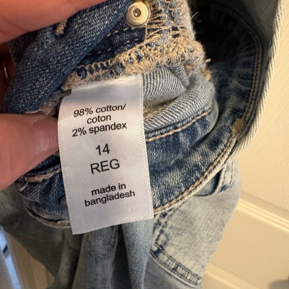 Maurices Blue Denim Overalls - Picture 3 of 3